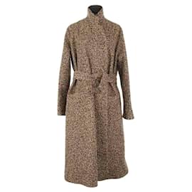 Autre Marque-Brown coat-Brown