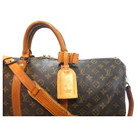 Louis Vuitton-Keepall 50 shoulder bag monogram - VI872-Brown