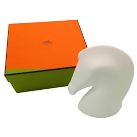 Hermès-Hermes Ceramic Paperweight Samarcande-Other,Orange