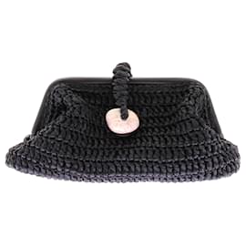 Autre Marque-SERENA UZIYEL Clutch bags T.  Wicker-Black