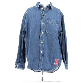 Off White Camicie OFF-WHITE T.International S Cotone Blu