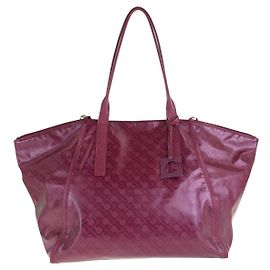 & Other Stories GHERARDINI Softy Nylon/Leder Tote Bag Bordeaux