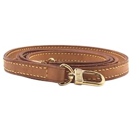 Louis Vuitton-Louis Vuitton Leather Shoulder Strap-Brown