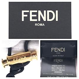 Fendi-Fendi Nylon Zucca Pattern Cap FXQ825-Black