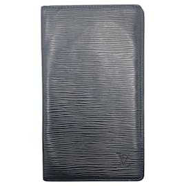 Louis Vuitton-Louis Vuitton Epi Leather Long Wallet M63212-Black