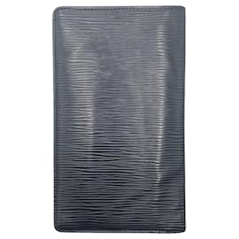 Louis Vuitton-Louis Vuitton Epi Leather Long Wallet M63212-Black