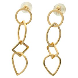 & Other Stories Pendientes de oro amarillo K18YG Vendome Aoyama Dorado