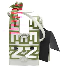 Fendi-Fendi x Marc Jacobs Mini Bustina Bunny Handbag-White,Red