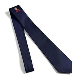 Louis Vuitton-Gravata Louis Vuitton LV Gaston Marinho-Azul marinho