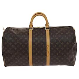 Louis Vuitton-Louis Vuitton Keepall 55-Brown