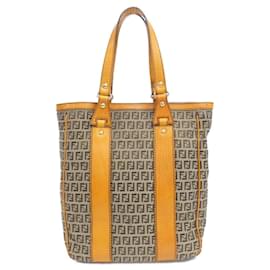 Fendi-Fendi 8BH162 TN9 Handbag-Beige,Orange