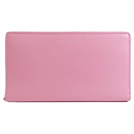 Balenciaga Essential Continental Geldbörse Pink
