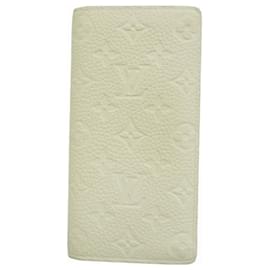 Louis Vuitton-Louis Vuitton Long Wallet Monogram Taurillon Portefeuille Brazza NM M83066-Other