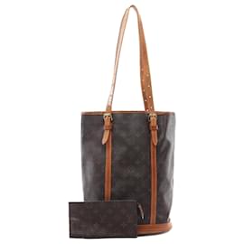 Louis Vuitton-Louis Vuitton Bucket GM Shoulder Bag-Brown,Monogram