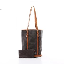 Louis Vuitton-Louis Vuitton Bucket GM Shoulder Bag-Brown,Monogram