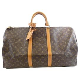 Louis Vuitton-Louis Vuitton Keepall 55-Brown