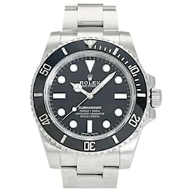 Rolex-Rolex Submariner 114060 Black Dot Dial Watch-Other