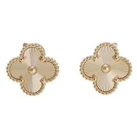Van Cleef & Arpels-Van Cleef & Arpels Alhambra 18K Yellow Gold Earrings-Other