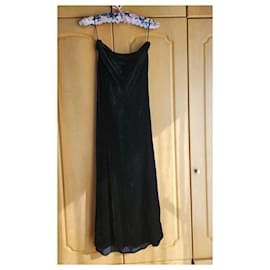 Autre Marque-Joni Velvet skirt-Black