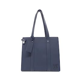 Louis Vuitton-Louis Vuitton LV Aerogram Take Off Tote Handbag-Navy blue