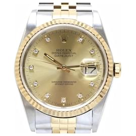 Rolex-Rolex Datejust 10P Diamond 16233G Men's Watch-Other