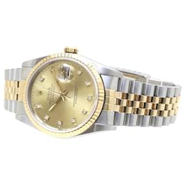 Rolex-Rolex Datejust 10P Diamond 16233G Men's Watch-Other