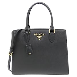 Prada-Prada Saffiano Handbag-Black