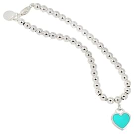 Tiffany & Co-Pulseira Retorno ao Tag Coração Azul Tiffany & Co.-Outro