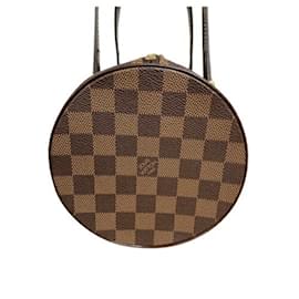 Louis Vuitton-Louis Vuitton Damier Ebene Papillon Handbag-Brown