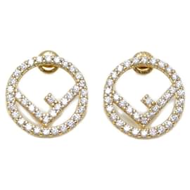 Fendi-Fendi 8AH302 A44G Stud Earrings-Other