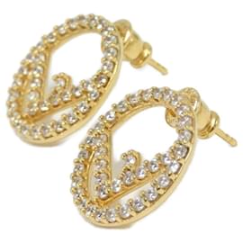 Fendi-Fendi 8AH302 A44G Stud Earrings-Other