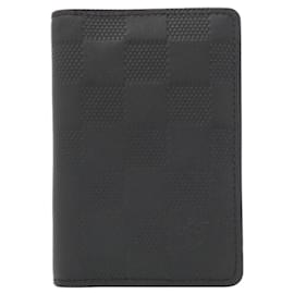 Louis Vuitton-Louis Vuitton Damier Infini Card Case-Black