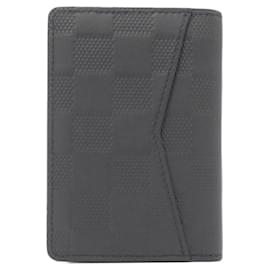 Louis Vuitton-Louis Vuitton Damier Infini Card Case-Black