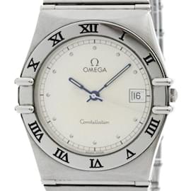Omega-Omega Constellation Stainless Steel Quartz Wristwatch-Other