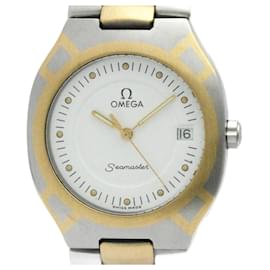 Omega-Omega Seamaster Polaris 18K Gold Steel Men's Watch-Other