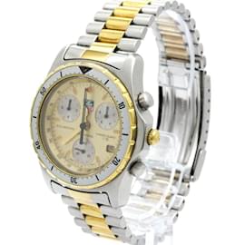 Tag Heuer-TAG HEUER Professional 200M Gold Plated Stainless Steel Quartz Wristwatch-Other