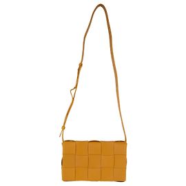 Bottega Veneta Intreccio Cassette Bag Caramel