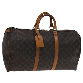 LOUIS VUITTON Monogram Keepall 50 Bolsa Boston M41426 LV Auth ar13304 Monograma