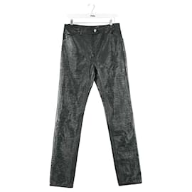 Courreges-Straight cotton pants-Green