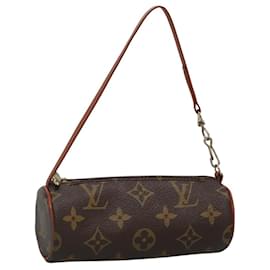 Louis Vuitton-LOUIS VUITTON Monogram Papillon Pouch LV Auth MY046-Monogram