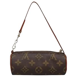 Louis Vuitton-LOUIS VUITTON Monogram Papillon Pouch LV Auth MY046-Monogram