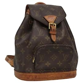 Louis Vuitton-LOUIS VUITTON Monogram Montsouris PM Backpack M51137 LV Auth EC100-Monogram
