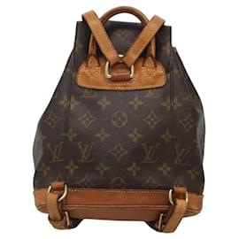 Louis Vuitton-LOUIS VUITTON Monogram Montsouris PM Backpack M51137 LV Auth EC100-Monogram