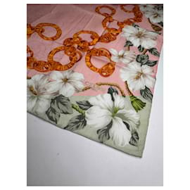 Céline-CELINE Scarves T.  Silk-Pink