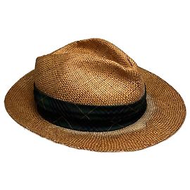 Vintage Dior Strohhut Beige