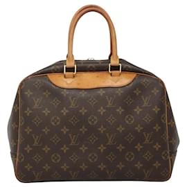 Louis Vuitton-LOUIS VUITTON Monogram Deauville Hand Bag M47270 LV Auth 115128-Monogram