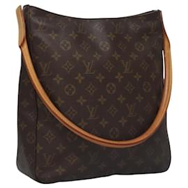 Louis Vuitton-LOUIS VUITTON Monogram Looping GM Shoulder Bag M51145 LV Auth ep7709-Monogram