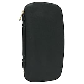 Louis Vuitton-LOUIS VUITTON Taiga Organizer Atoll Travel Case Ardoise M30652 LV Auth BD299-Grey