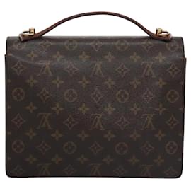 Louis Vuitton-LOUIS VUITTON Monogram Monceau 28 Hand Bag M51185 LV Auth 115146-Monogram