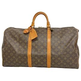 Louis Vuitton-Louis Vuitton Keepall 55-Brown